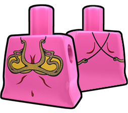 Pink Torso with Brass Brassiere