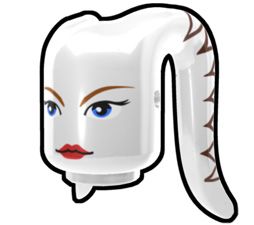 White Tentacle Head with Ria Face